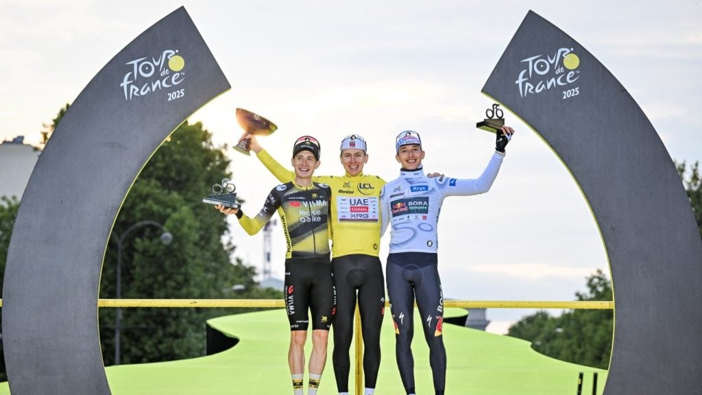 Tour de France 2026: tappe e curiosità statistiche sulla corsa più importante 1 Il podio finale del Tour de France 2025 vinto da Tadej Pogacar