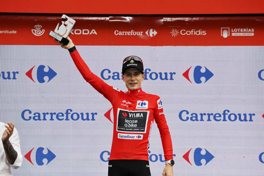 Splendido spunto di Gaudu nella tappa 3 Vuelta di Spagna 2025, Vingegaard ancora leader 1 Jonas Vingegaard resta leader dopo la tappa 3 Vuelta di Spagna 2025