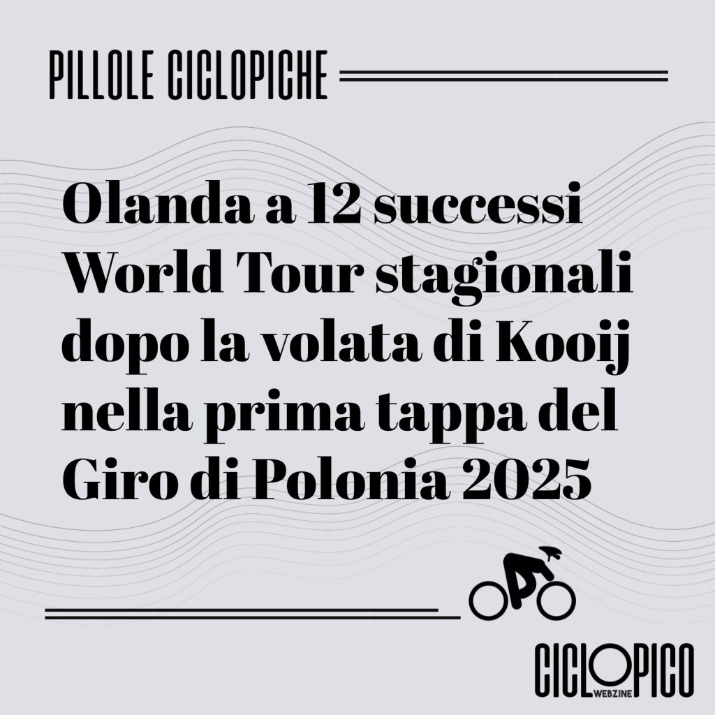 Il Giro di Polonia 2025 si apre con la bella vittoria in volata di Kooij 1 Tappa 1 Giro di Polonia 2025, successi World Tour olandesi