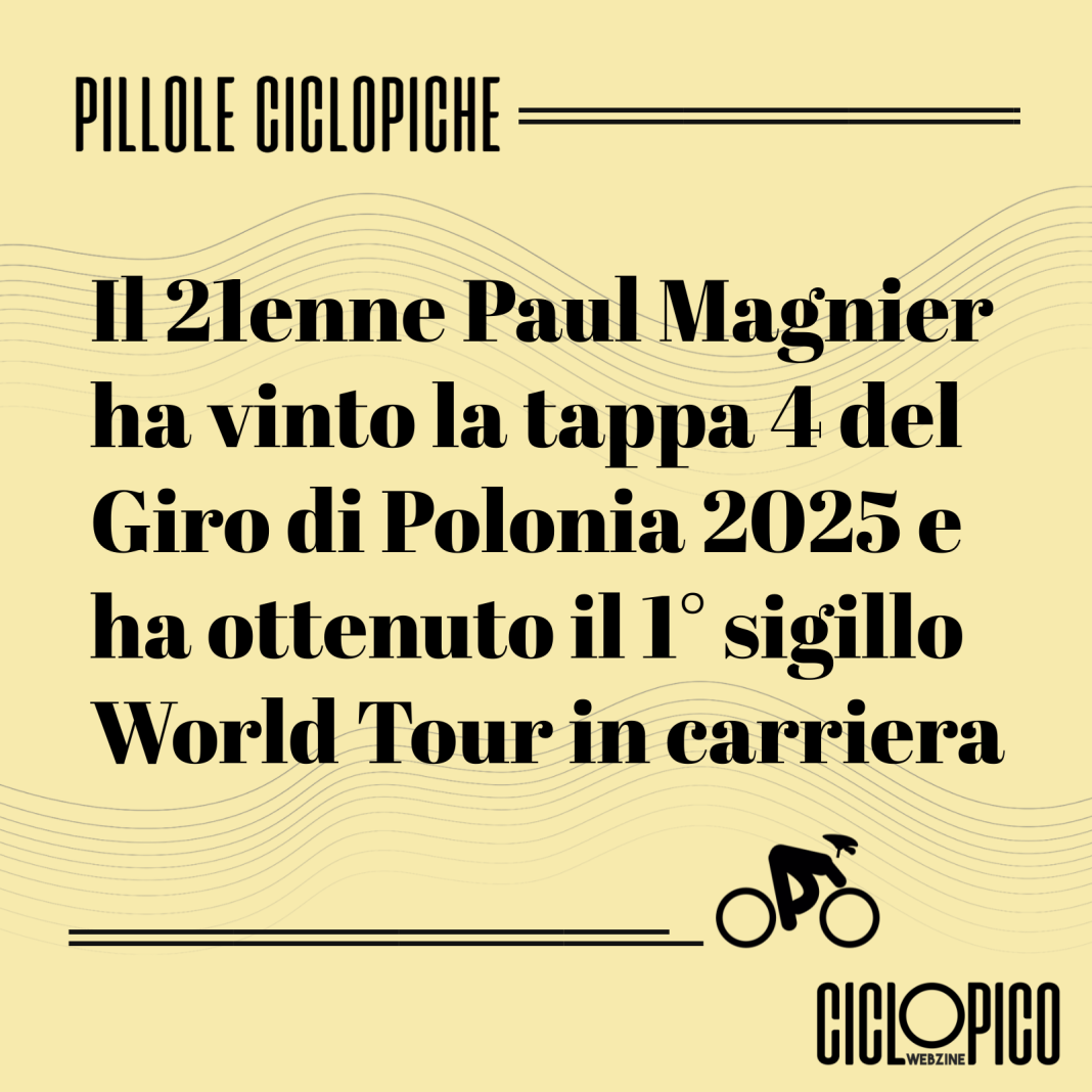 Tappa 4 Giro di Polonia 2025, vittoria francese con Paul Magnier