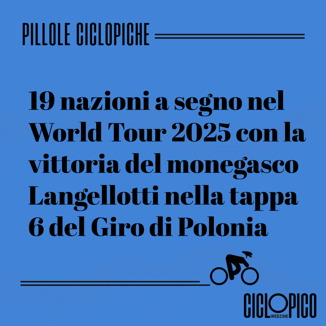Tappa 6 Giro di Polonia 2025, vittoria di Langellotti