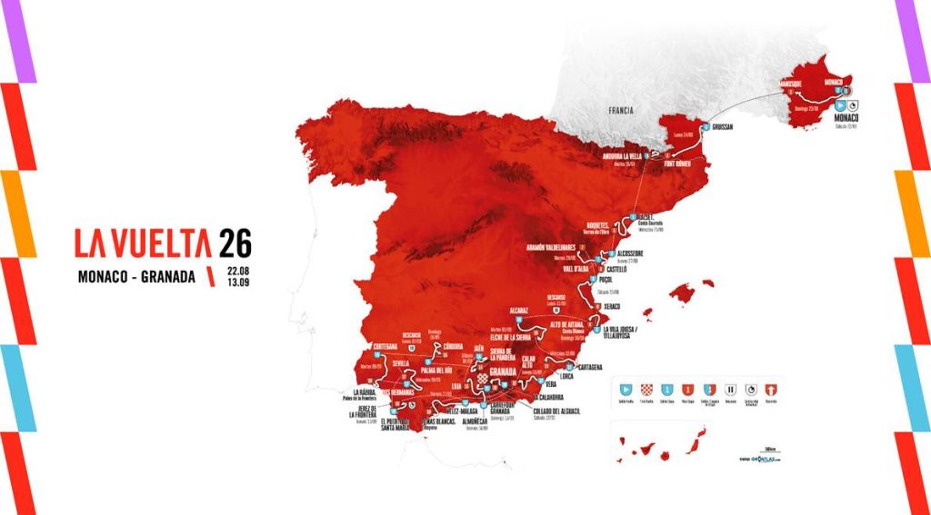 Presentata la Vuelta di Spagna 2026: tappe e curiosità della affascinante corsa iberica 1 Vuelta di Spagna 2026. Immagine concessa da ufficio stampa