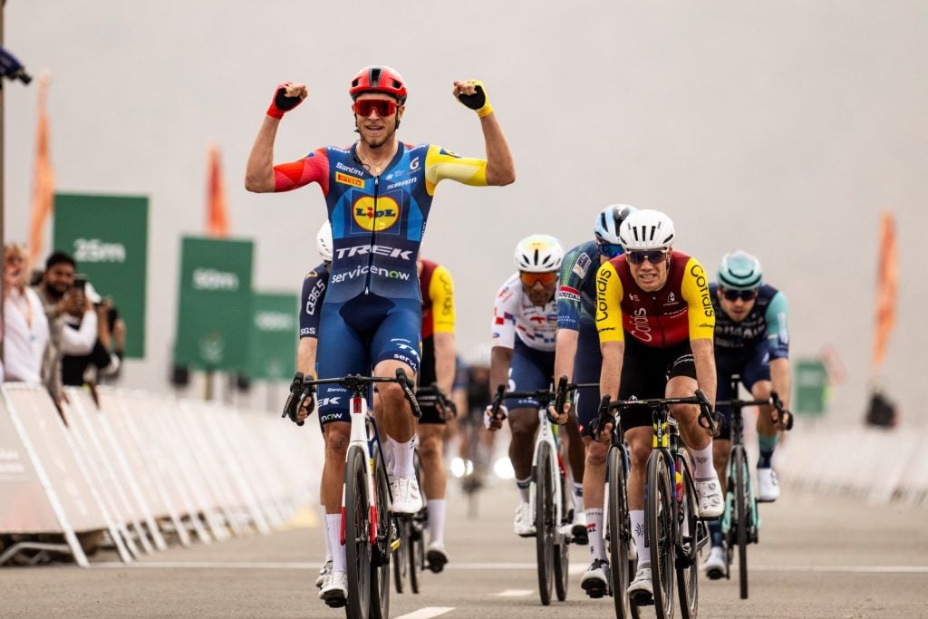 Tappa 2 AlUla Tour 2026: splendido bis di Jonathan Milan 2 Tappa 1 AlUla Tour 2026, vittoria di Jonathan Milan