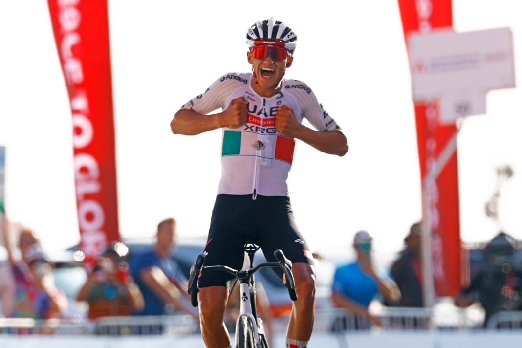 Tappa 6 UAE Tour 2026, vittoria e prima in classifica per Isaac Del Toro