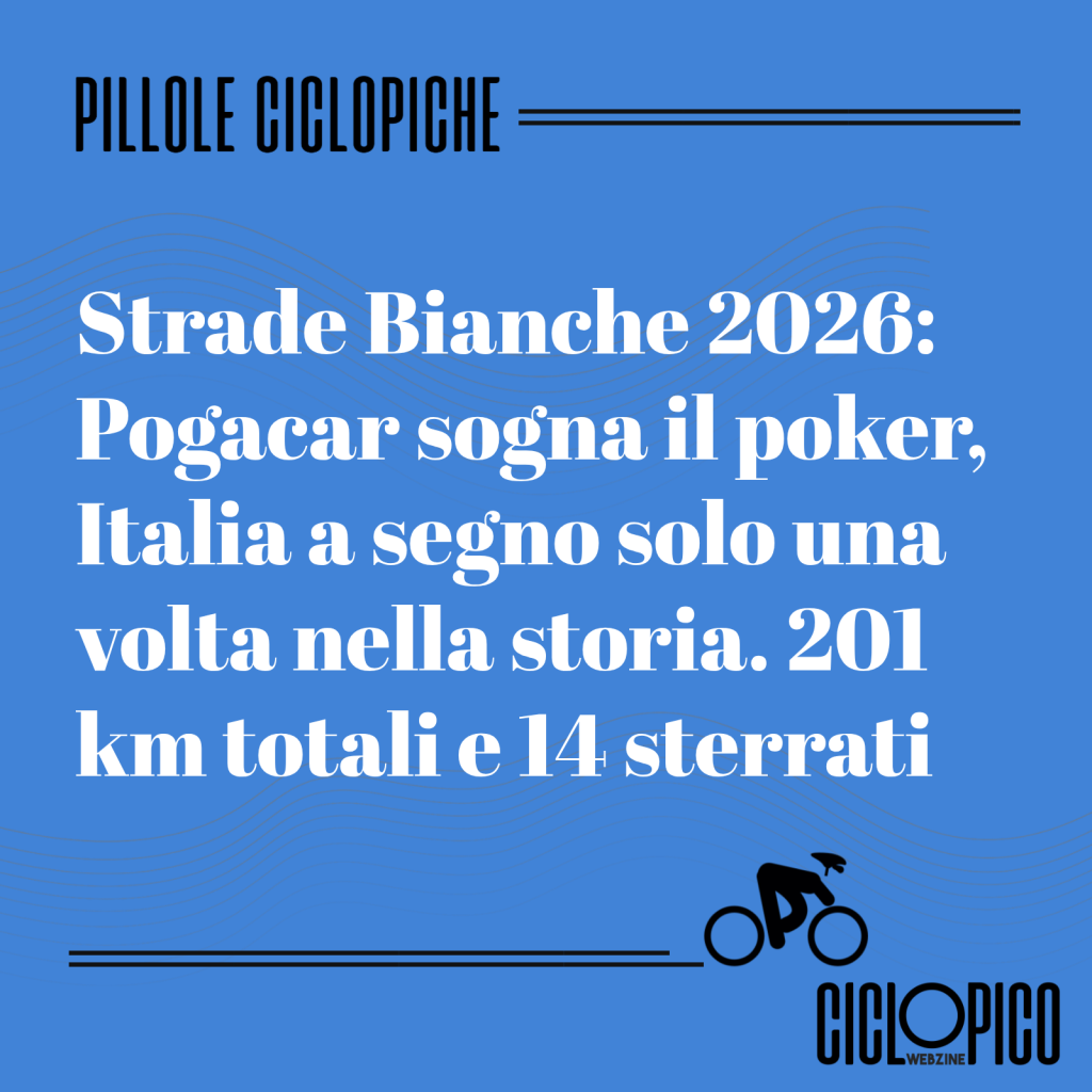 Strade Bianche 2026: statistiche, storia della corsa e favoriti per la vittoria 3 Presentazione Strade Bianche 2026, verso la ventesima edizione
