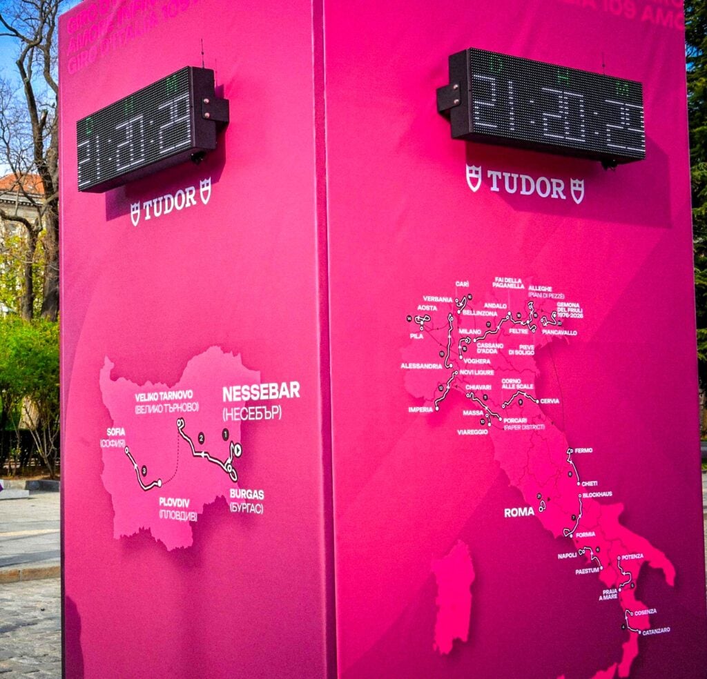 Giro d’Italia 2026: alla scoperta della Bulgaria, verso la Grande Partenza 10 Sofia si colora di rosa nel conto alla rovescia verso la Grande Partenza