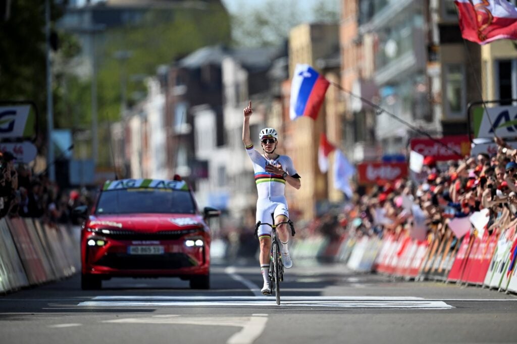 Liegi Bastogne Liegi 2026, vittoria di Tadej Pogacar