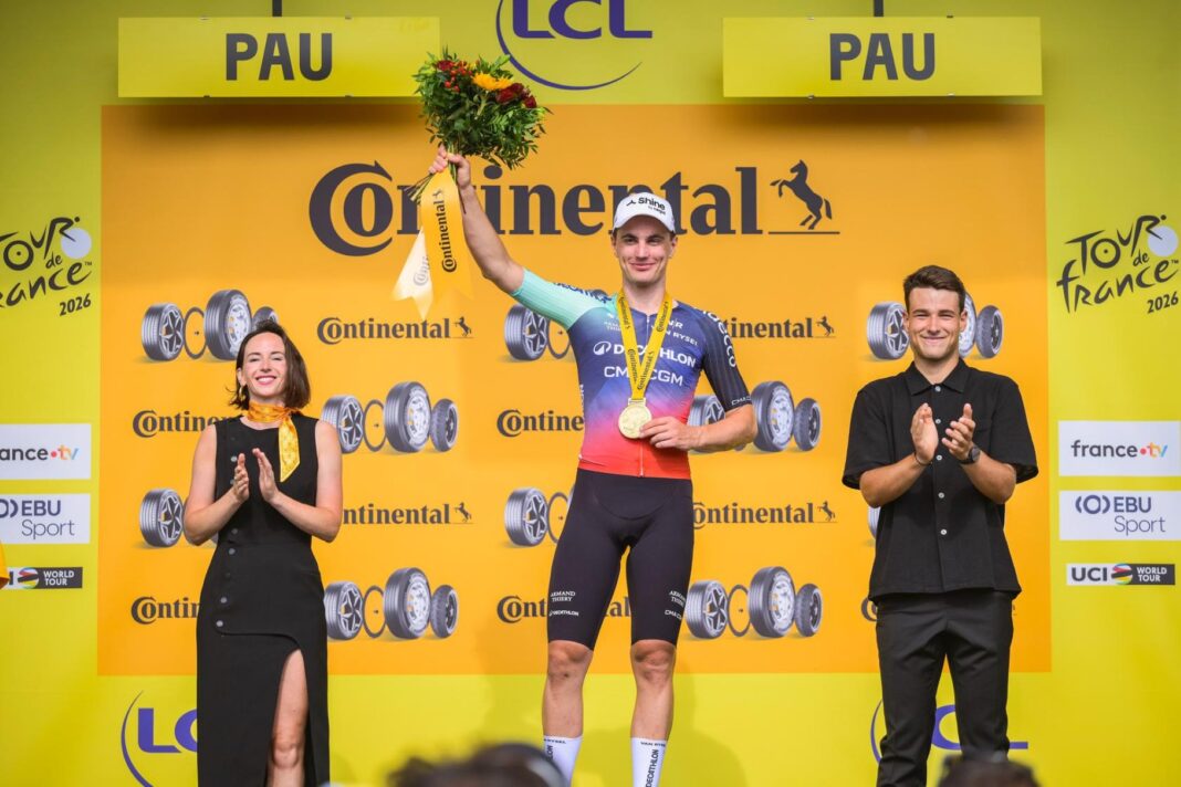 Tappa 5 Tour de France 2026, vittoria di Olav Kooij