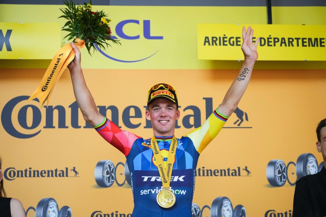 tappa 4 Tour de France 2026, vittoria di Mads Pedersen