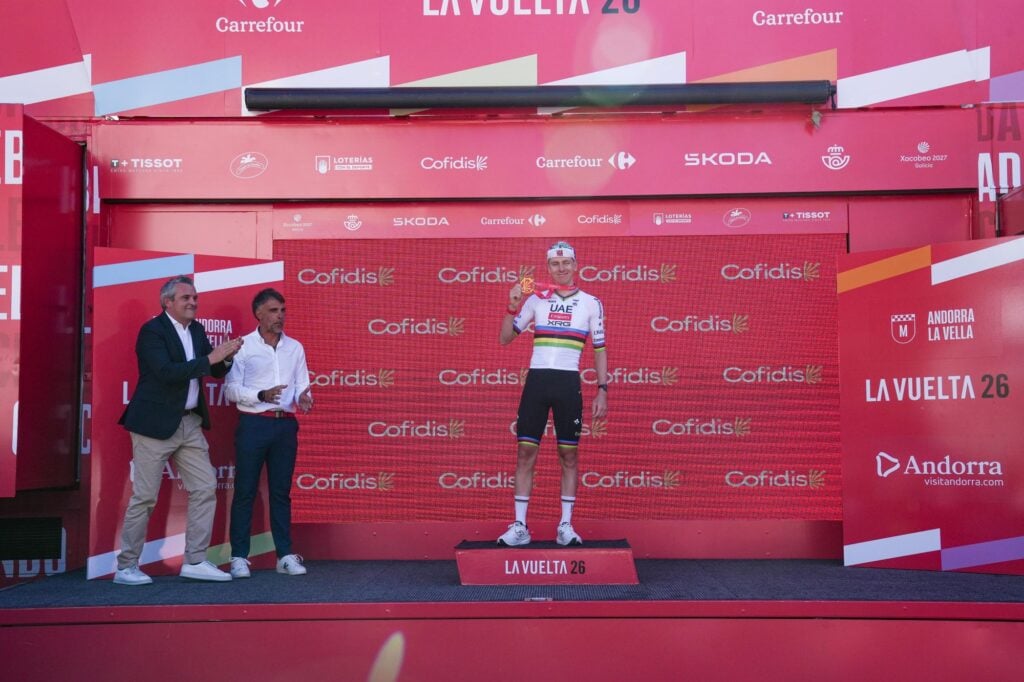 Pogacar domina la tappa 4 Vuelta di Spagna 2026 e firma un'altra vittoria capolavoro 1 Tappa 4 Vuelta di Spagna 2026, Tadeje Pogacar firma il bis David Rojas