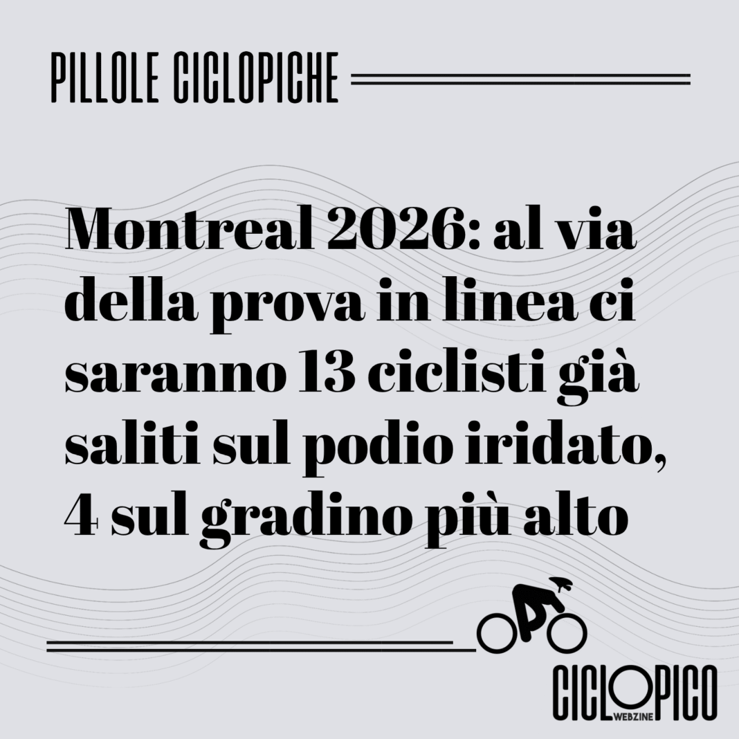 Mondiali di Ciclismo 2026 le statistiche della vigilia