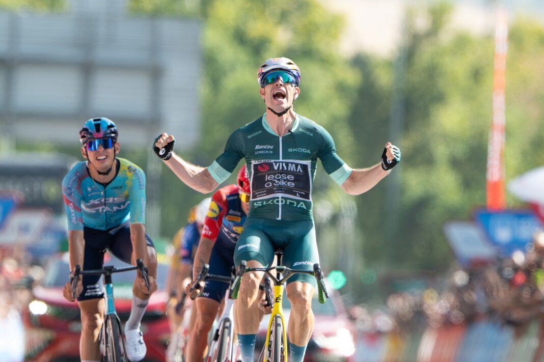 Tappa 15 Vuelta di Spagna 2026, il belga Wout Van Aert firma la doppietta